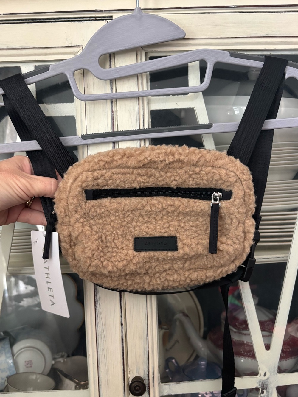 NWT Athleta Sherpa Belt Bag
